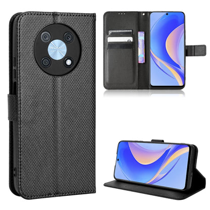Diamond Texture Leather Phone Case, For Tecno Pova 3, For ASUS ROG Phone 6 / 6 Pro, For ASUS Zenfone 9, For Huawei nova Y90