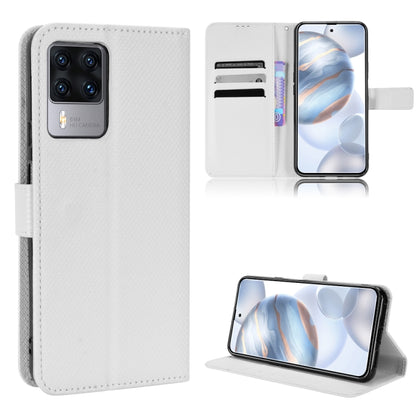 Diamond Texture Leather Phone Case, For Cubot X50, For Honor X40i, For Samsung Galaxy Z Fold4 5G, For HotPepper Serrano3