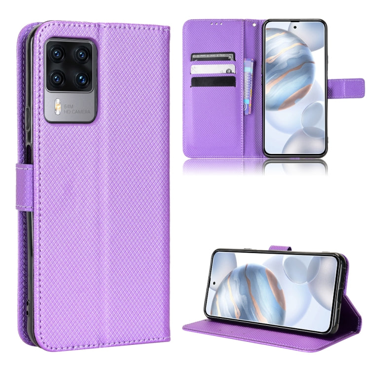 Diamond Texture Leather Phone Case, For Cubot X50, For Honor X40i, For Samsung Galaxy Z Fold4 5G, For HotPepper Serrano3