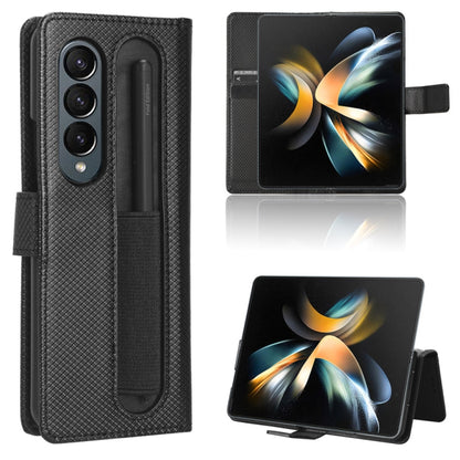 Diamond Texture Leather Phone Case, For Cubot X50, For Honor X40i, For Samsung Galaxy Z Fold4 5G, For HotPepper Serrano3