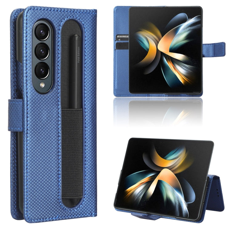Diamond Texture Leather Phone Case, For Cubot X50, For Honor X40i, For Samsung Galaxy Z Fold4 5G, For HotPepper Serrano3