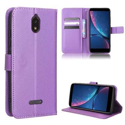 Diamond Texture Leather Phone Case, For Cubot X50, For Honor X40i, For Samsung Galaxy Z Fold4 5G, For HotPepper Serrano3