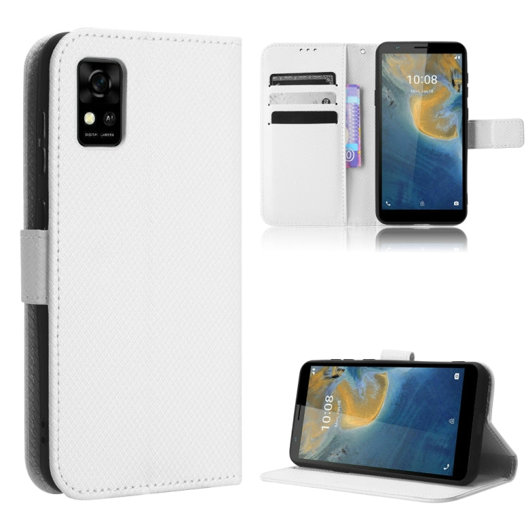 Diamond Texture Leather Phone Case, For OnePlus 10T 5G / Ace Pro 5G, For ZTE Avid 589 Z5158, For ZTE Nubia Red Magic 7S Pro, For ZTE Nubia Z40S Pro
