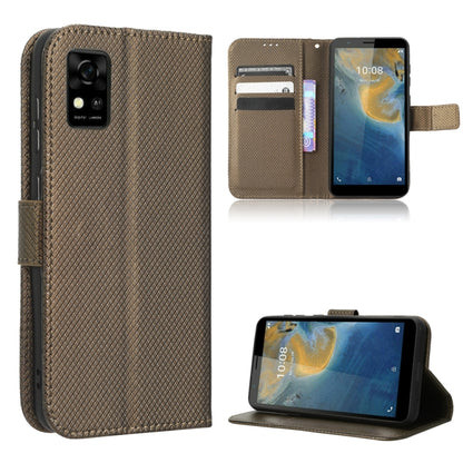 Diamond Texture Leather Phone Case, For OnePlus 10T 5G / Ace Pro 5G, For ZTE Avid 589 Z5158, For ZTE Nubia Red Magic 7S Pro, For ZTE Nubia Z40S Pro