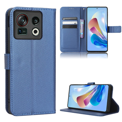 Diamond Texture Leather Phone Case, For OnePlus 10T 5G / Ace Pro 5G, For ZTE Avid 589 Z5158, For ZTE Nubia Red Magic 7S Pro, For ZTE Nubia Z40S Pro