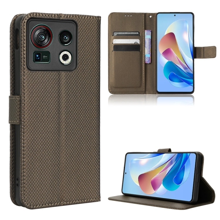 Diamond Texture Leather Phone Case, For OnePlus 10T 5G / Ace Pro 5G, For ZTE Avid 589 Z5158, For ZTE Nubia Red Magic 7S Pro, For ZTE Nubia Z40S Pro