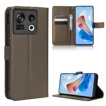 Diamond Texture Leather Phone Case, For OnePlus 10T 5G / Ace Pro 5G, For ZTE Avid 589 Z5158, For ZTE Nubia Red Magic 7S Pro, For ZTE Nubia Z40S Pro