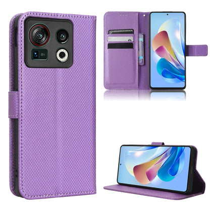 Diamond Texture Leather Phone Case, For OnePlus 10T 5G / Ace Pro 5G, For ZTE Avid 589 Z5158, For ZTE Nubia Red Magic 7S Pro, For ZTE Nubia Z40S Pro