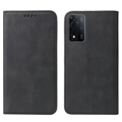 Magnetic Closure Leather Phone Case, For OPPO A93s 5G, For OPPO A94, For OPPO F17 Pro, For OPPO F19, For OPPO F19 Pro+ 5G, For OPPO F19s 5G, For OPPO F21 Pro 5G, For OPPO Find X3