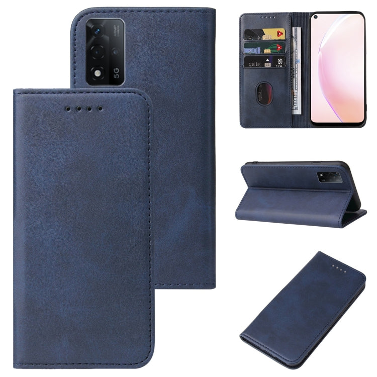 Magnetic Closure Leather Phone Case, For OPPO A93s 5G, For OPPO A94, For OPPO F17 Pro, For OPPO F19, For OPPO F19 Pro+ 5G, For OPPO F19s 5G, For OPPO F21 Pro 5G, For OPPO Find X3