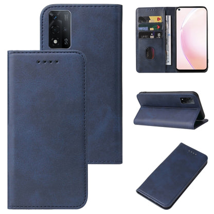 Magnetic Closure Leather Phone Case, For OPPO A93s 5G, For OPPO A94, For OPPO F17 Pro, For OPPO F19, For OPPO F19 Pro+ 5G, For OPPO F19s 5G, For OPPO F21 Pro 5G, For OPPO Find X3
