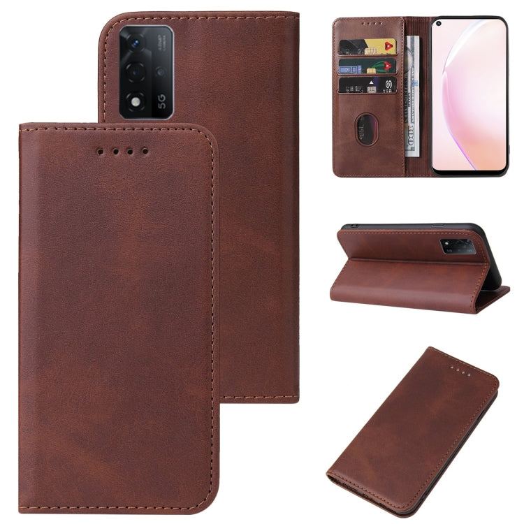 Magnetic Closure Leather Phone Case, For OPPO A93s 5G, For OPPO A94, For OPPO F17 Pro, For OPPO F19, For OPPO F19 Pro+ 5G, For OPPO F19s 5G, For OPPO F21 Pro 5G, For OPPO Find X3