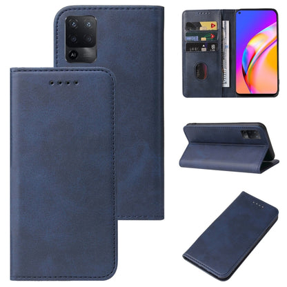 Magnetic Closure Leather Phone Case, For OPPO A93s 5G, For OPPO A94, For OPPO F17 Pro, For OPPO F19, For OPPO F19 Pro+ 5G, For OPPO F19s 5G, For OPPO F21 Pro 5G, For OPPO Find X3