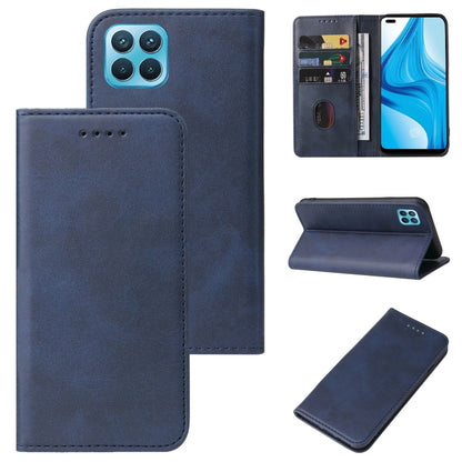 Magnetic Closure Leather Phone Case, For OPPO A93s 5G, For OPPO A94, For OPPO F17 Pro, For OPPO F19, For OPPO F19 Pro+ 5G, For OPPO F19s 5G, For OPPO F21 Pro 5G, For OPPO Find X3