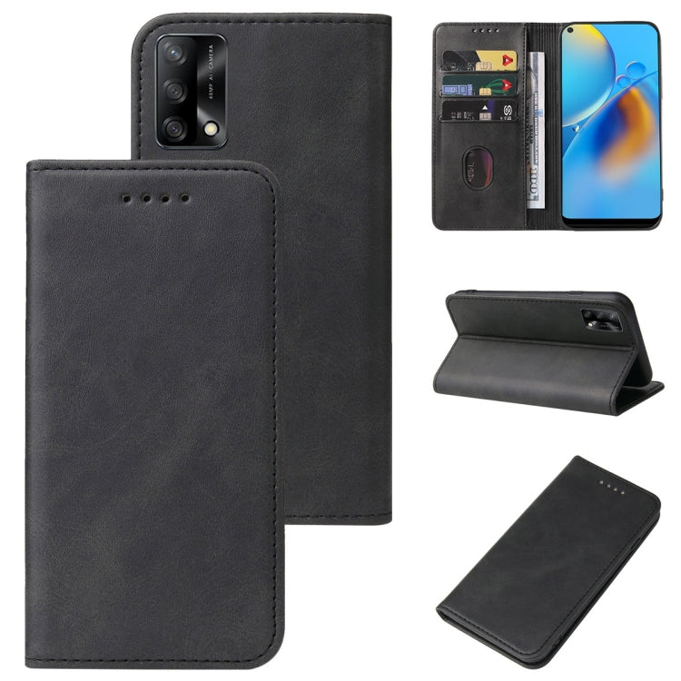 Magnetic Closure Leather Phone Case, For OPPO A93s 5G, For OPPO A94, For OPPO F17 Pro, For OPPO F19, For OPPO F19 Pro+ 5G, For OPPO F19s 5G, For OPPO F21 Pro 5G, For OPPO Find X3