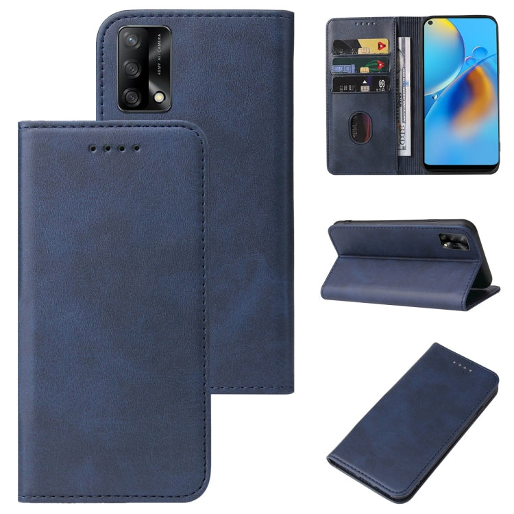 Magnetic Closure Leather Phone Case, For OPPO A93s 5G, For OPPO A94, For OPPO F17 Pro, For OPPO F19, For OPPO F19 Pro+ 5G, For OPPO F19s 5G, For OPPO F21 Pro 5G, For OPPO Find X3