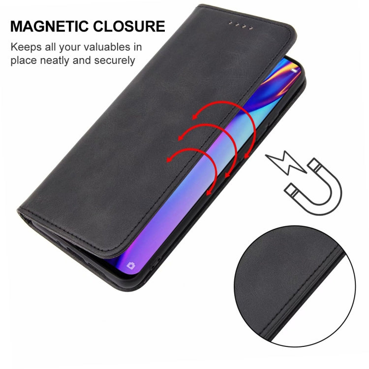 Magnetic Closure Leather Phone Case, For OPPO K3, For OPPO K9s, For OPPO R19, For Realme 8i, For Realme C2, For Realme C12, For Realme C21, For Realme C35