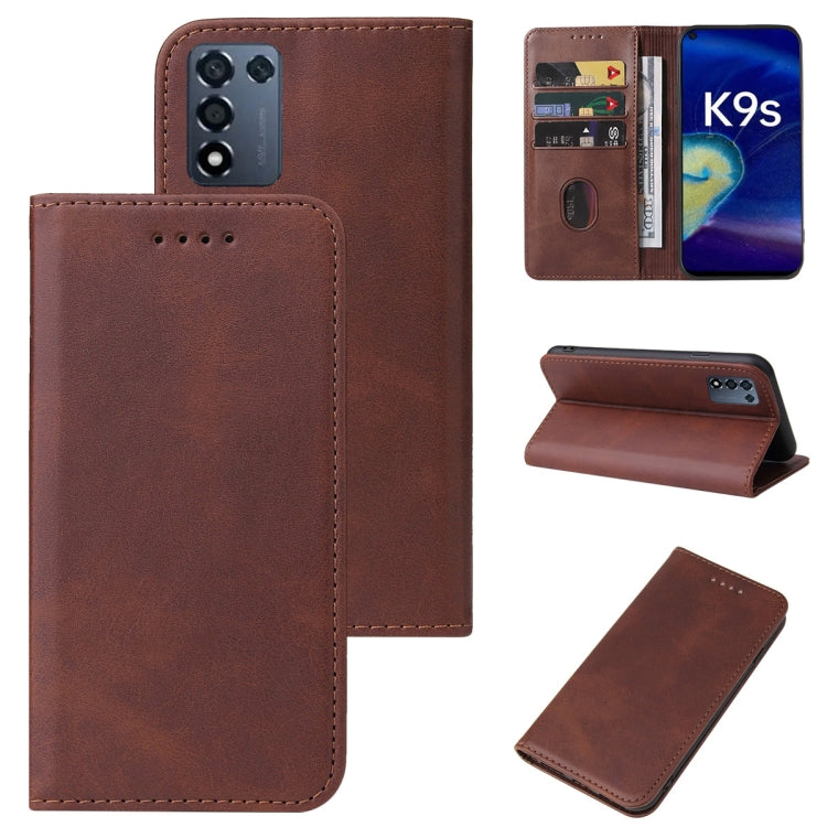 Magnetic Closure Leather Phone Case, For OPPO K3, For OPPO K9s, For OPPO R19, For Realme 8i, For Realme C2, For Realme C12, For Realme C21, For Realme C35