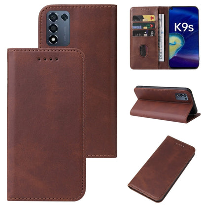 Magnetic Closure Leather Phone Case, For OPPO K3, For OPPO K9s, For OPPO R19, For Realme 8i, For Realme C2, For Realme C12, For Realme C21, For Realme C35