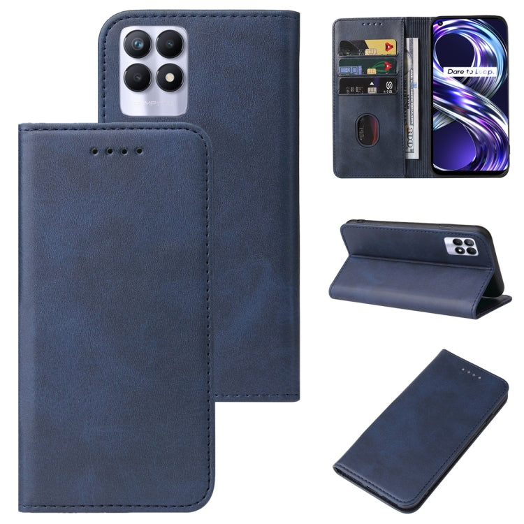Magnetic Closure Leather Phone Case, For OPPO K3, For OPPO K9s, For OPPO R19, For Realme 8i, For Realme C2, For Realme C12, For Realme C21, For Realme C35