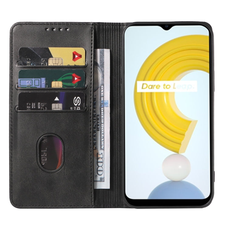Magnetic Closure Leather Phone Case, For Realme C21Y, For Realme C25, For Realme GT Master, For Realme GT2, For Realme X7 Pro, For Realme X50 5G, For Realme XT, For OPPO Reno 10x Zoom