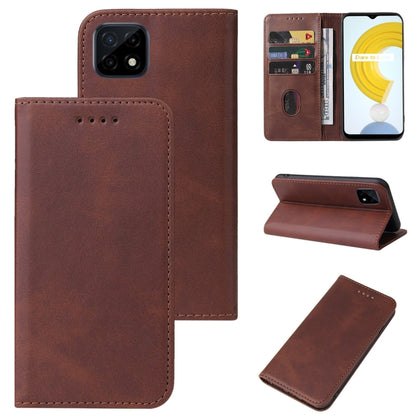 Magnetic Closure Leather Phone Case, For Realme C21Y, For Realme C25, For Realme GT Master, For Realme GT2, For Realme X7 Pro, For Realme X50 5G, For Realme XT, For OPPO Reno 10x Zoom