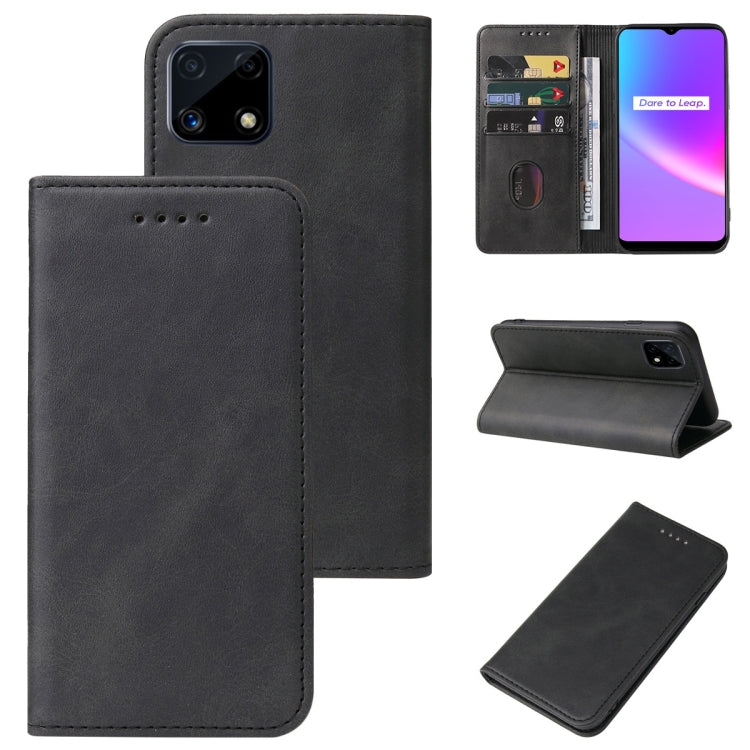 Magnetic Closure Leather Phone Case, For Realme C21Y, For Realme C25, For Realme GT Master, For Realme GT2, For Realme X7 Pro, For Realme X50 5G, For Realme XT, For OPPO Reno 10x Zoom