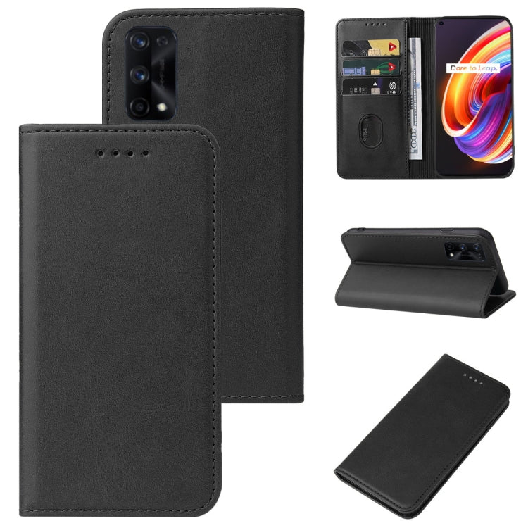 Magnetic Closure Leather Phone Case, For Realme C21Y, For Realme C25, For Realme GT Master, For Realme GT2, For Realme X7 Pro, For Realme X50 5G, For Realme XT, For OPPO Reno 10x Zoom