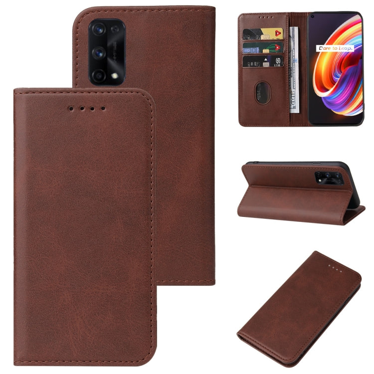Magnetic Closure Leather Phone Case, For Realme C21Y, For Realme C25, For Realme GT Master, For Realme GT2, For Realme X7 Pro, For Realme X50 5G, For Realme XT, For OPPO Reno 10x Zoom