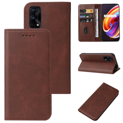 Magnetic Closure Leather Phone Case, For Realme C21Y, For Realme C25, For Realme GT Master, For Realme GT2, For Realme X7 Pro, For Realme X50 5G, For Realme XT, For OPPO Reno 10x Zoom