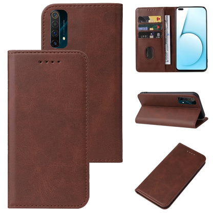 Magnetic Closure Leather Phone Case, For Realme C21Y, For Realme C25, For Realme GT Master, For Realme GT2, For Realme X7 Pro, For Realme X50 5G, For Realme XT, For OPPO Reno 10x Zoom