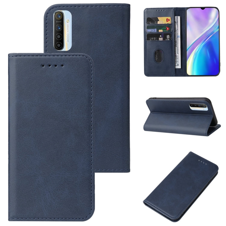 Magnetic Closure Leather Phone Case, For Realme C21Y, For Realme C25, For Realme GT Master, For Realme GT2, For Realme X7 Pro, For Realme X50 5G, For Realme XT, For OPPO Reno 10x Zoom