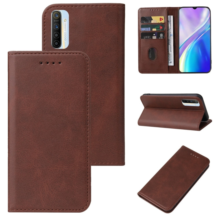 Magnetic Closure Leather Phone Case, For Realme C21Y, For Realme C25, For Realme GT Master, For Realme GT2, For Realme X7 Pro, For Realme X50 5G, For Realme XT, For OPPO Reno 10x Zoom