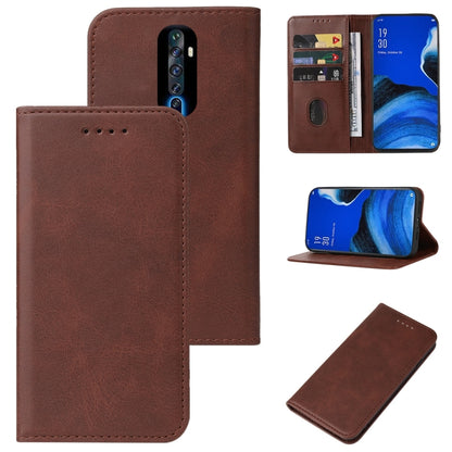 Magnetic Closure Leather Phone Case, For OPPO Reno2, For OPPO Reno2 Z, For OPPO Reno3 4G, For OPPO Reno4 5G, For OPPO Reno4 Lite, For OPPO Reno6 Pro+ 5G, For OPPO Reno6 Z, For OPPO A32