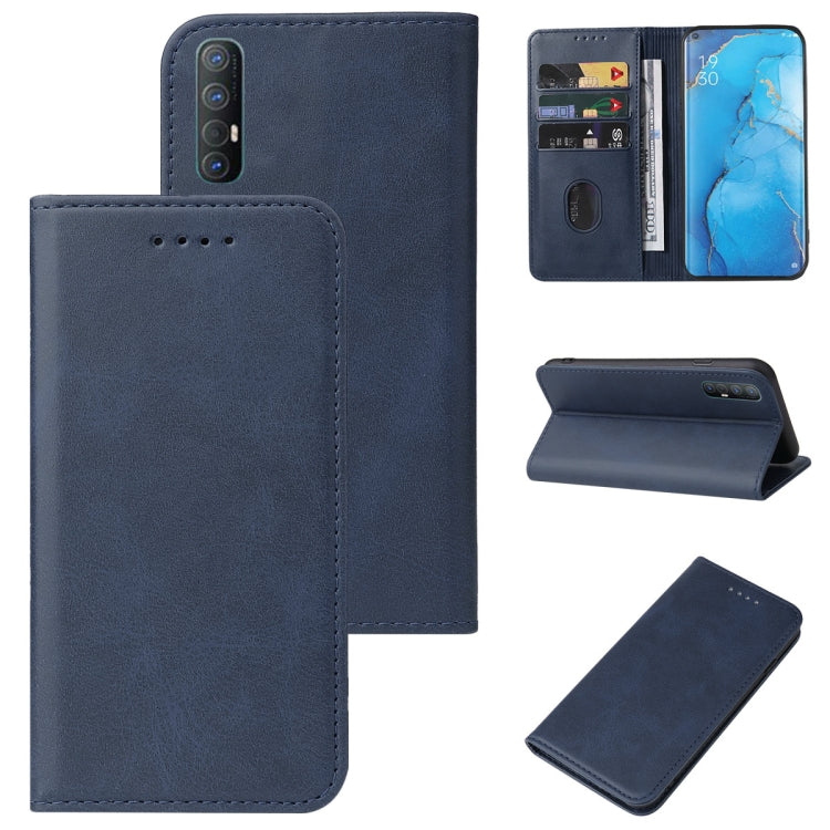 Magnetic Closure Leather Phone Case, For OPPO Reno2, For OPPO Reno2 Z, For OPPO Reno3 4G, For OPPO Reno4 5G, For OPPO Reno4 Lite, For OPPO Reno6 Pro+ 5G, For OPPO Reno6 Z, For OPPO A32