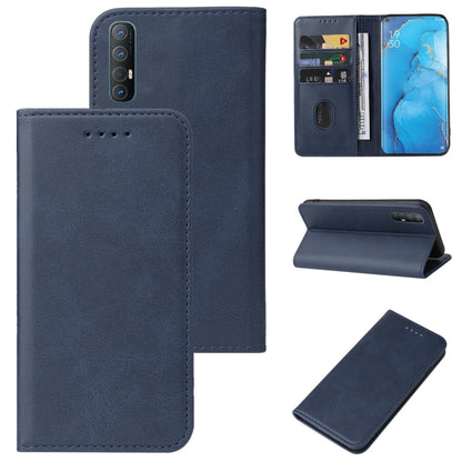 Magnetic Closure Leather Phone Case, For OPPO Reno2, For OPPO Reno2 Z, For OPPO Reno3 4G, For OPPO Reno4 5G, For OPPO Reno4 Lite, For OPPO Reno6 Pro+ 5G, For OPPO Reno6 Z, For OPPO A32