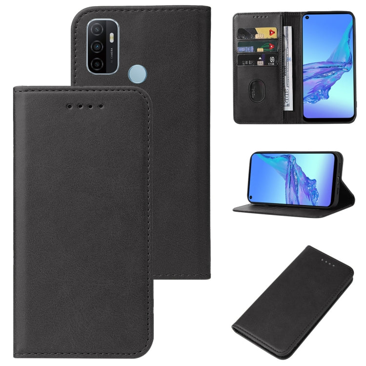 Magnetic Closure Leather Phone Case, For OPPO Reno2, For OPPO Reno2 Z, For OPPO Reno3 4G, For OPPO Reno4 5G, For OPPO Reno4 Lite, For OPPO Reno6 Pro+ 5G, For OPPO Reno6 Z, For OPPO A32