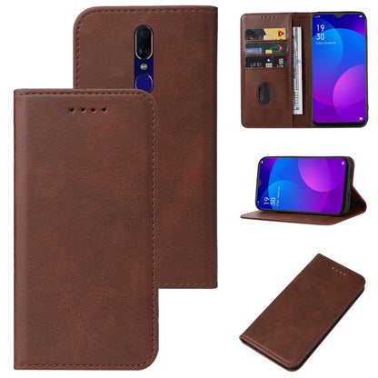 Magnetic Closure Leather Phone Case, For OPPO A33 2020, For OPPO Ace2, For OPPO F11, For OPPO K9 Pro, For Realme C25s, For Realme C25Y, For Realme U1, For OPPO A12