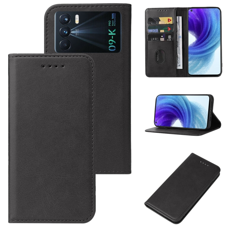 Magnetic Closure Leather Phone Case, For OPPO A33 2020, For OPPO Ace2, For OPPO F11, For OPPO K9 Pro, For Realme C25s, For Realme C25Y, For Realme U1, For OPPO A12