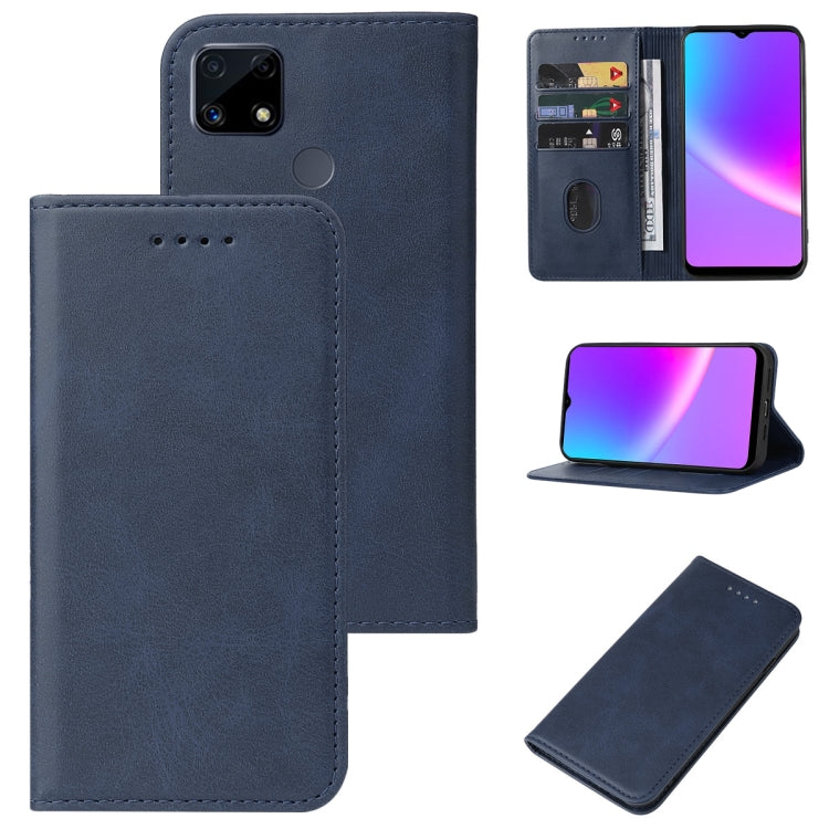 Magnetic Closure Leather Phone Case, For OPPO A33 2020, For OPPO Ace2, For OPPO F11, For OPPO K9 Pro, For Realme C25s, For Realme C25Y, For Realme U1, For OPPO A12