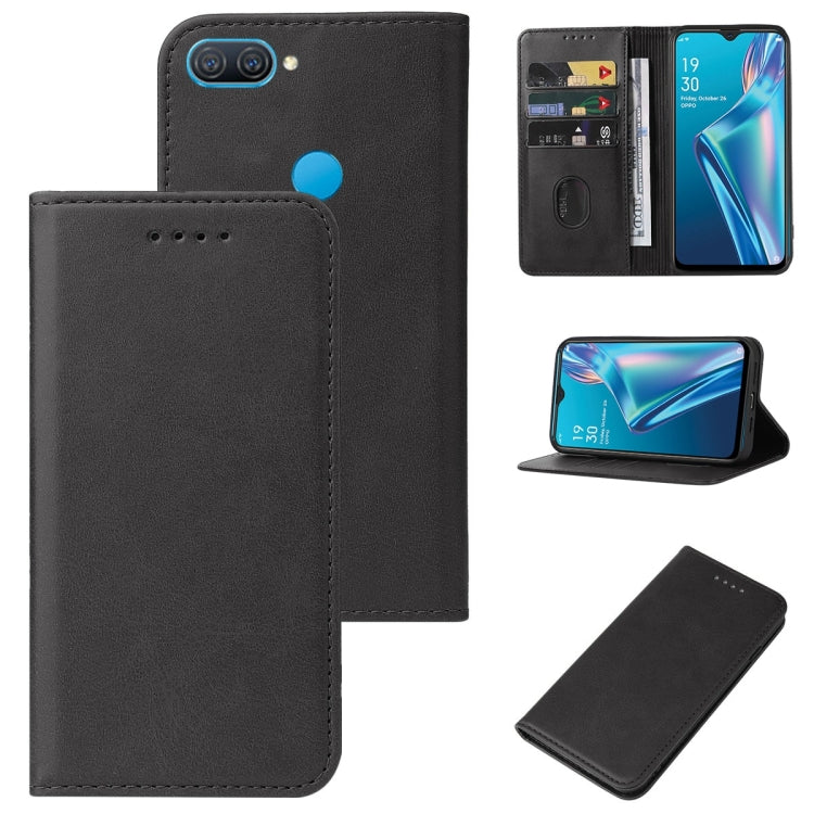 Magnetic Closure Leather Phone Case, For OPPO A33 2020, For OPPO Ace2, For OPPO F11, For OPPO K9 Pro, For Realme C25s, For Realme C25Y, For Realme U1, For OPPO A12