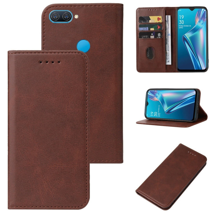 Magnetic Closure Leather Phone Case, For OPPO A33 2020, For OPPO Ace2, For OPPO F11, For OPPO K9 Pro, For Realme C25s, For Realme C25Y, For Realme U1, For OPPO A12