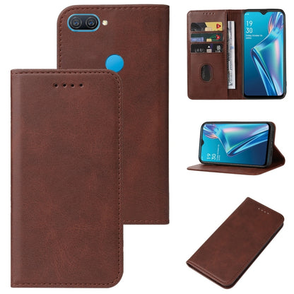 Magnetic Closure Leather Phone Case, For OPPO A33 2020, For OPPO Ace2, For OPPO F11, For OPPO K9 Pro, For Realme C25s, For Realme C25Y, For Realme U1, For OPPO A12