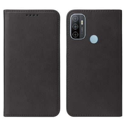 Magnetic Closure Leather Phone Case, For OPPO A53s, For Realme 5 / 5i / 5s / 6i / Narzo 20A, For Realme Narzo 20, For OPPO Reno5 A, For OPPO Reno7 Z 5G