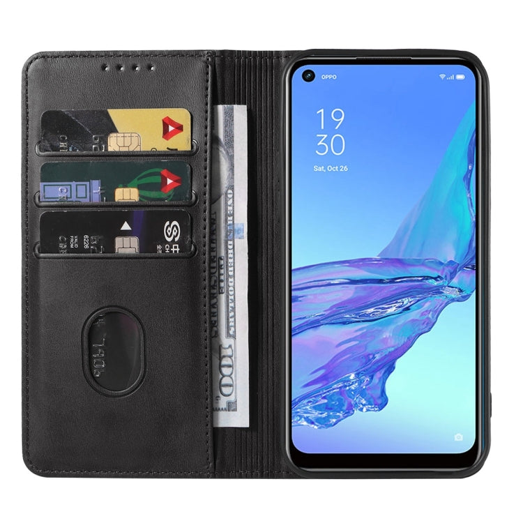 Magnetic Closure Leather Phone Case, For OPPO A53s, For Realme 5 / 5i / 5s / 6i / Narzo 20A, For Realme Narzo 20, For OPPO Reno5 A, For OPPO Reno7 Z 5G