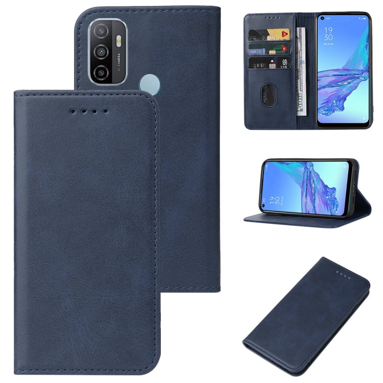 Magnetic Closure Leather Phone Case, For OPPO A53s, For Realme 5 / 5i / 5s / 6i / Narzo 20A, For Realme Narzo 20, For OPPO Reno5 A, For OPPO Reno7 Z 5G