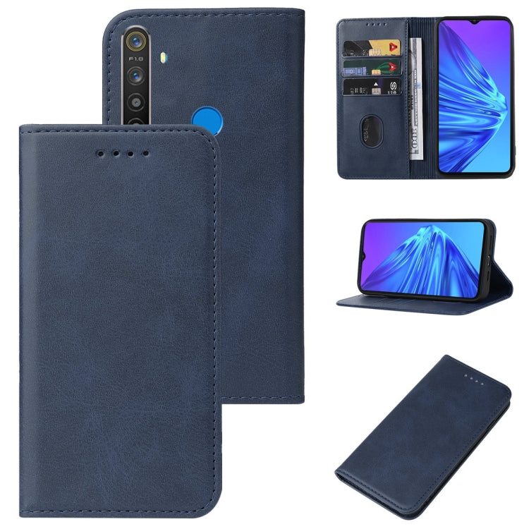 Magnetic Closure Leather Phone Case, For OPPO A53s, For Realme 5 / 5i / 5s / 6i / Narzo 20A, For Realme Narzo 20, For OPPO Reno5 A, For OPPO Reno7 Z 5G