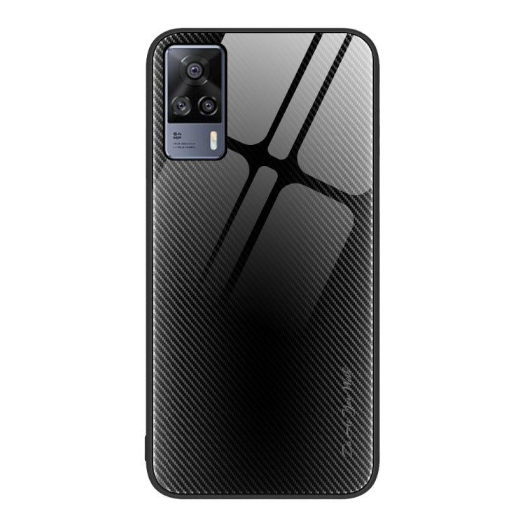 Texture Gradient Glass TPU Phone Case, For vivo S9e, For vivo V21, For vivo V15, For OnePlus Nord 2 5G