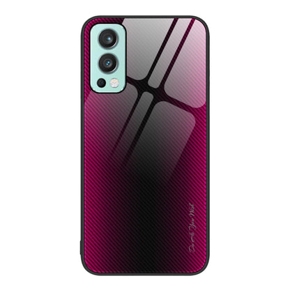 Texture Gradient Glass TPU Phone Case, For vivo S9e, For vivo V21, For vivo V15, For OnePlus Nord 2 5G