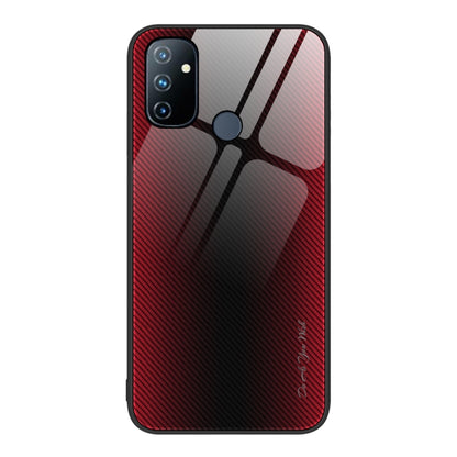 Texture Gradient Glass TPU Phone Case, For OnePlus Nord N100, For OnePlus 10 Pro